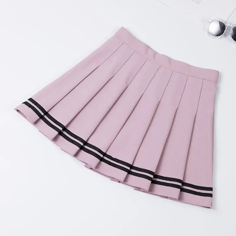 Style High Waist Chic Stitching Skirts