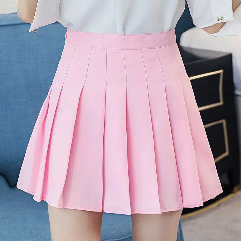 Style High Waist Chic Stitching Skirts