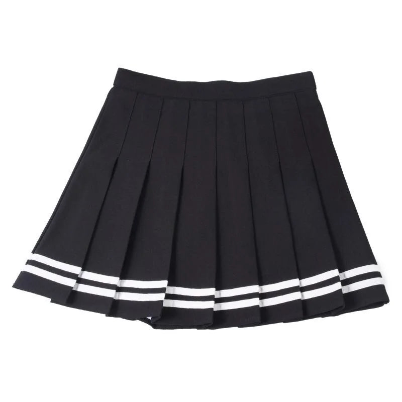 Style High Waist Chic Stitching Skirts