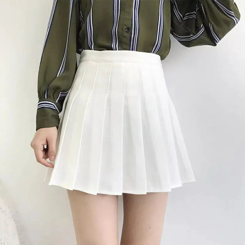 Style High Waist Chic Stitching Skirts