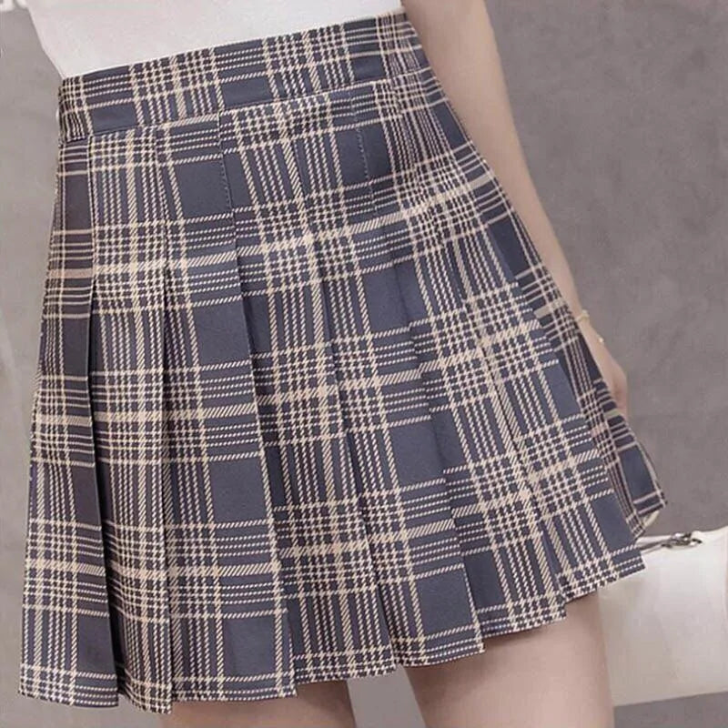 Style High Waist Chic Stitching Skirts